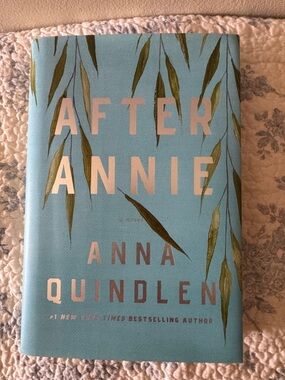 After Annie by Anna Quindlen - Blue Hardcover Novel like new